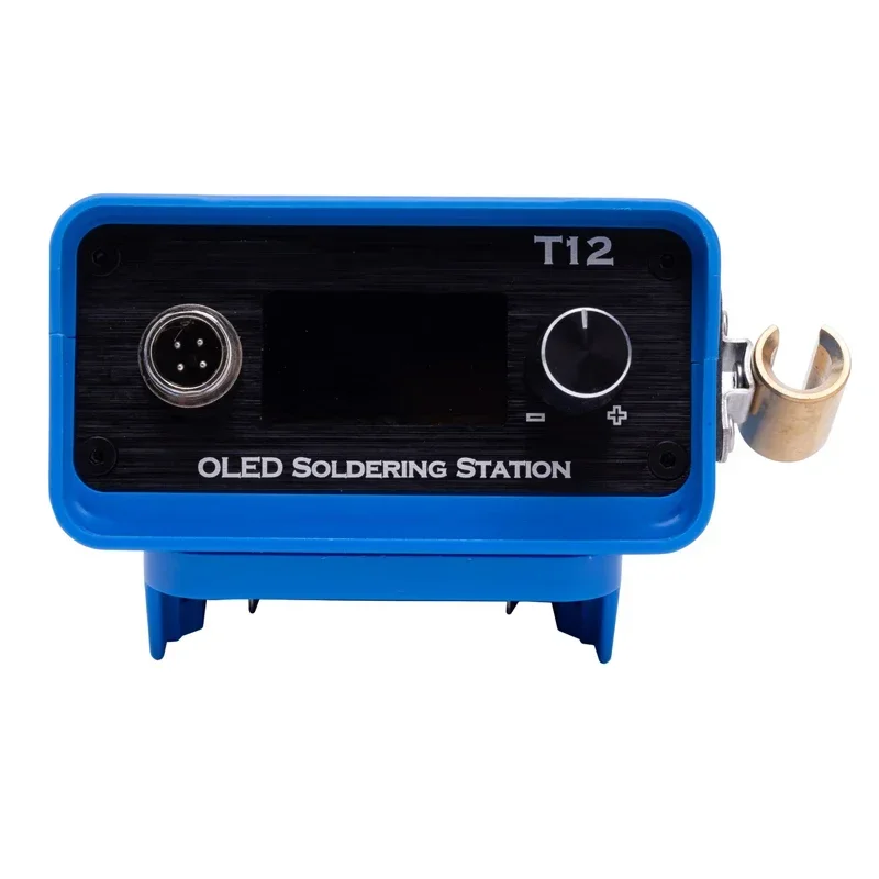 Estación de soldadura T12 para batería de iones de litio Makita de 18V soldador OLED T12 calentamiento rápido inalámbrico ° C/ ° F Conmutación gratuita