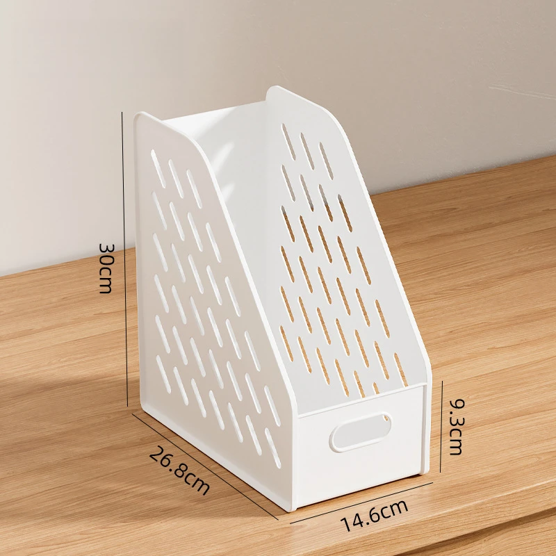 Creative Bookshelf Desktop Vertical Book Desk Shelf Desk Storage Box Simple Book Stand File Organizing Rack