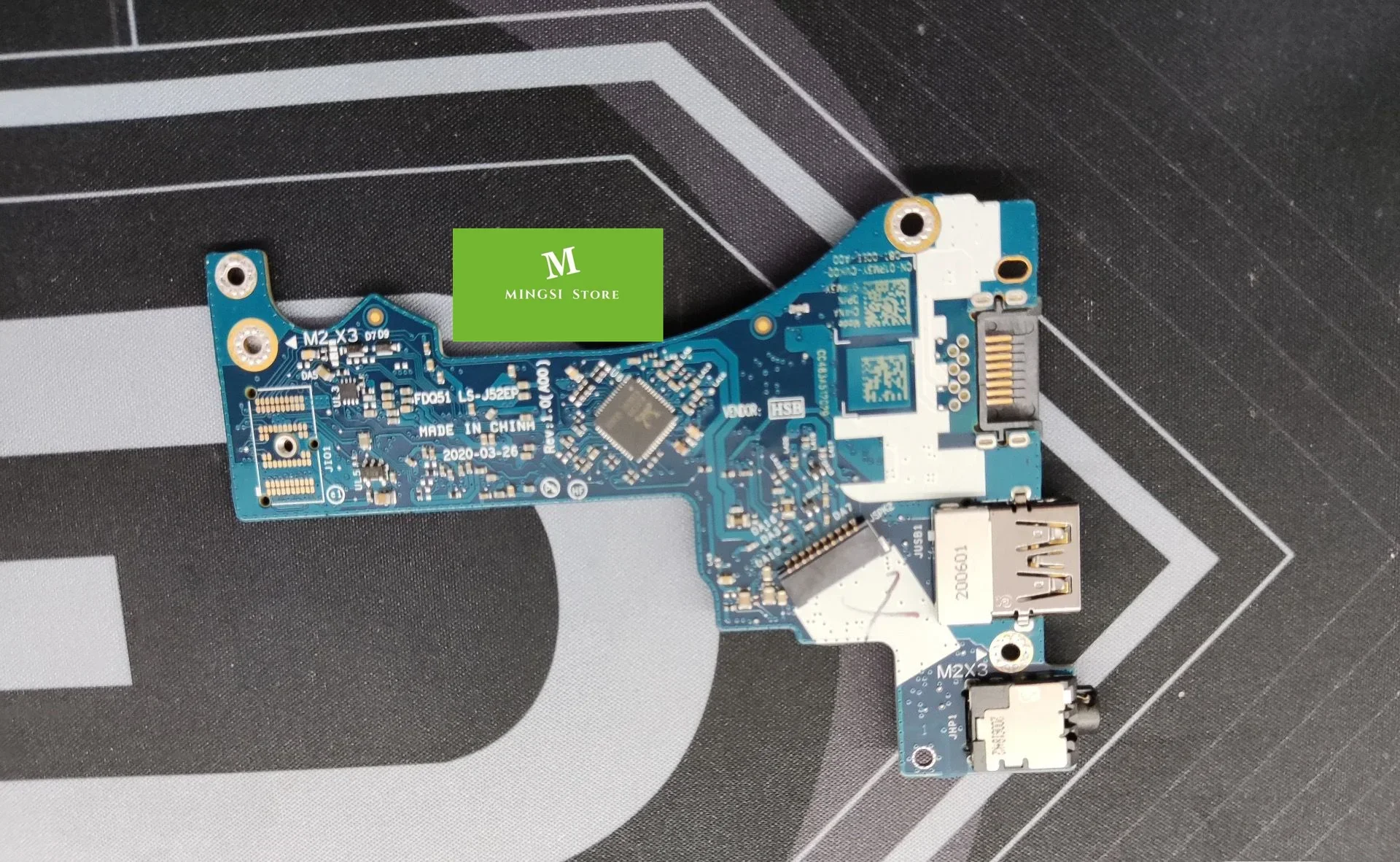 ПОДЛИННАЯ USB-плата для DELL M15 R3 R4 LS-J52EP CN-01RM3Y 01RM3Y 1RM3Y