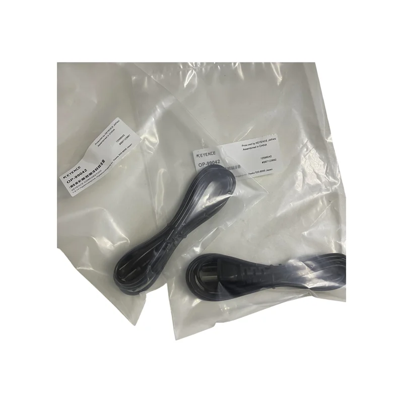 KEYENCE OP-99042 OP-99041 OP-80616 OP-87533 Handheld Barcode Reader AC Cable Used for Data Upload and Linkage Control in Stock