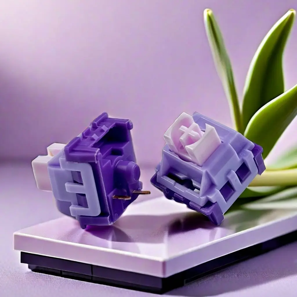 

Taro Linear Switch Hot Swappable Mechanical Keyboard 3-Pin Game Switches Pink Purple 39g