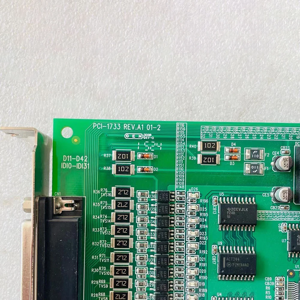 PCI-1733 REV.A1 32-Channel Isolated Digital Input Card 100% Tested Fast Ship Perfect Work