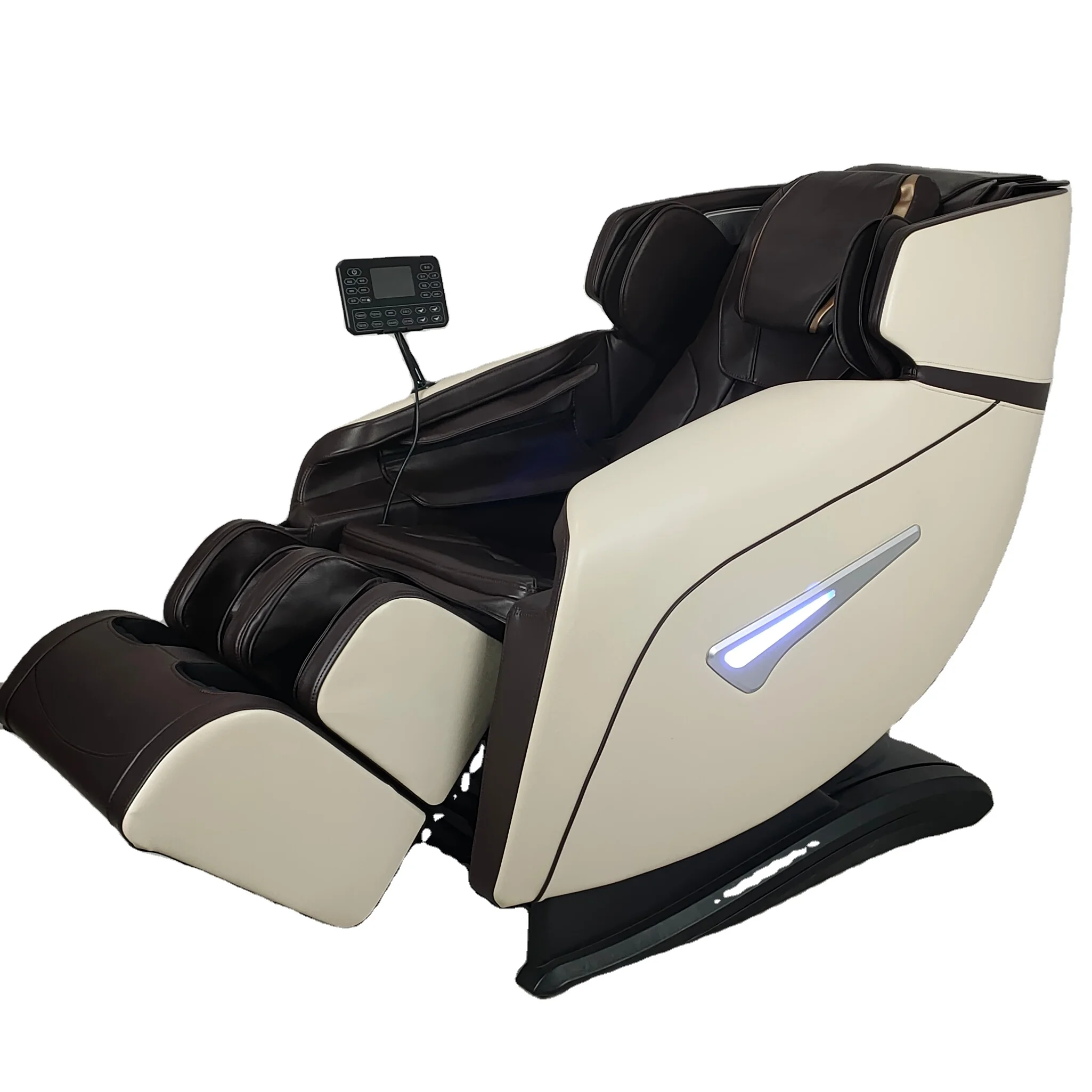 Phenitech SL Track Foot Armchair Shiatsu Electric Massager Chair for Home Full Body Massage Chair 4D