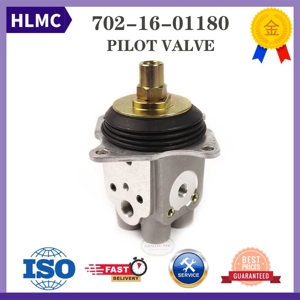 PC200-5 PC200-6 PC200-7 PC100-6 PC120-6 Excavator Pilot Valve Assy 702-16-01180 702-16-01022 702-16-03530