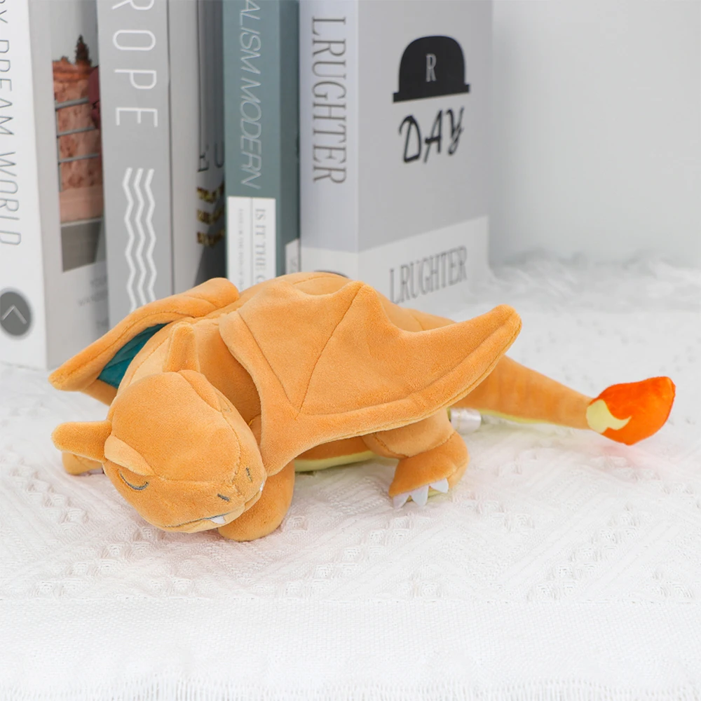 Pokemon Plüschtiere Charizard Sprigatito Pachirisu Plüschpuppe Schlaf-Serie Kuscheltier Weihnachtsgeschenk – Detail 1