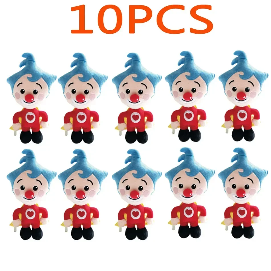 

10 шт. Kawaii мультфильм аниме Plim Clown плюшевая игрушка кукла мягкие плюшевые игрушки кукла мягкий клоун плюшевая игрушка подарок на день рождения для детей