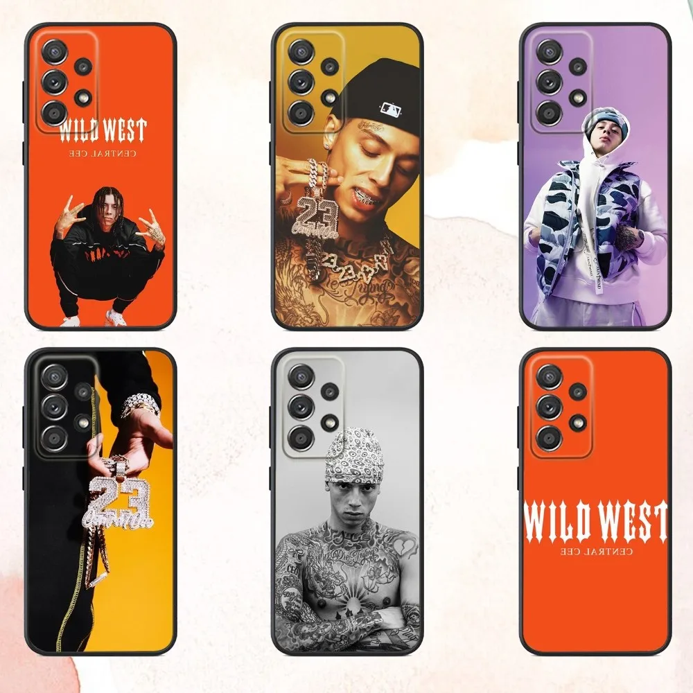

Rapper Central Cee Phone Case For Samsung S25,S24,S21,S22,S23,S30,Ultra,S20,Plus,Fe,Lite,Note,10,9,5G Black Cover