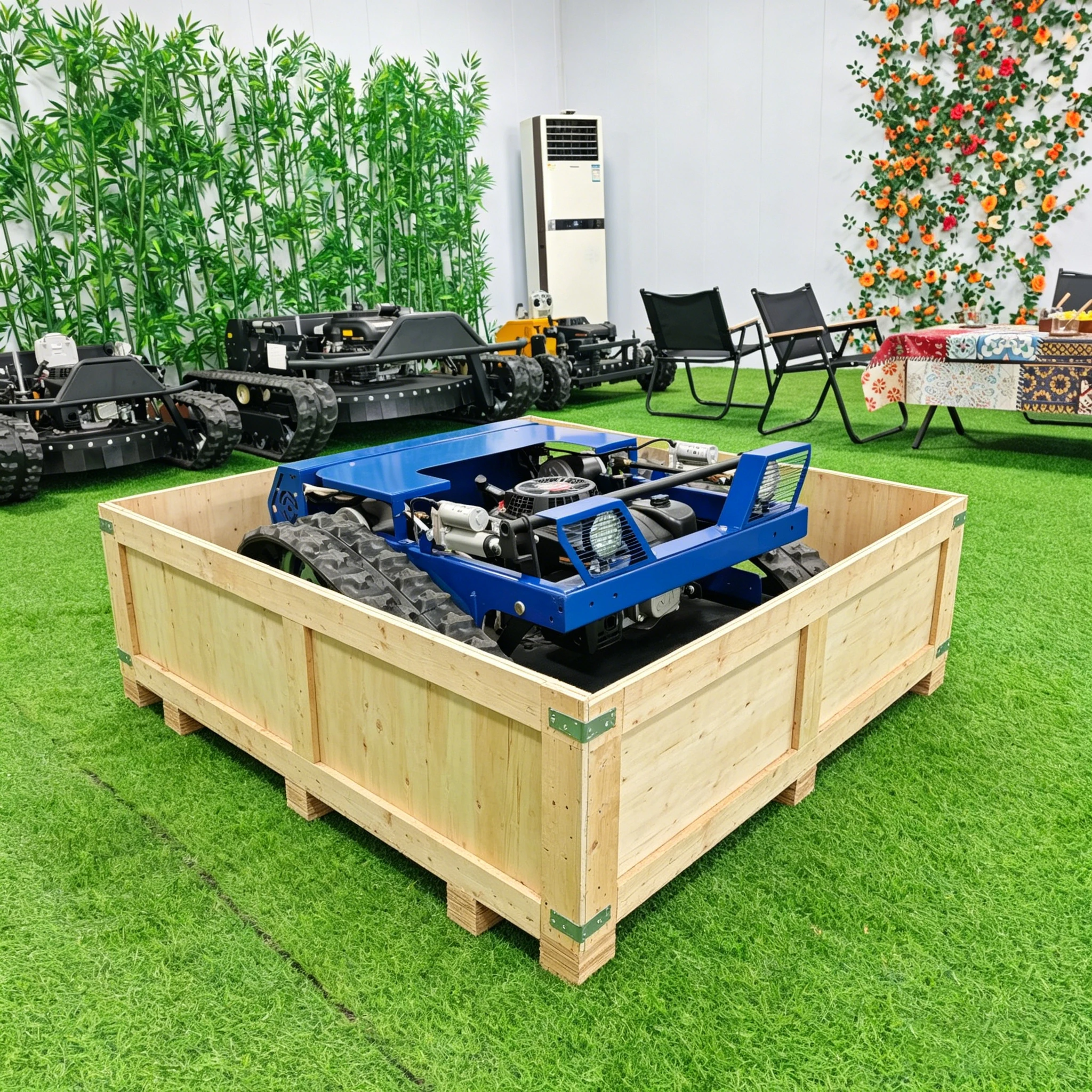 

Customized Lightweight And Portable Suitable For All Terrains Remote Controlled Lawn Mower Fast Delivery Ce Epa