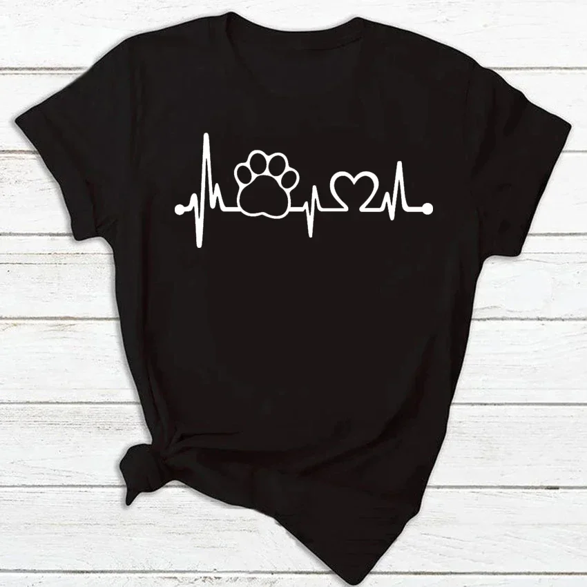 

Women's PLUS-size Printed Short-sleeved T-shirt, Loose and Casual, Soft, Comfortable and Breathable, Outdoor Sports