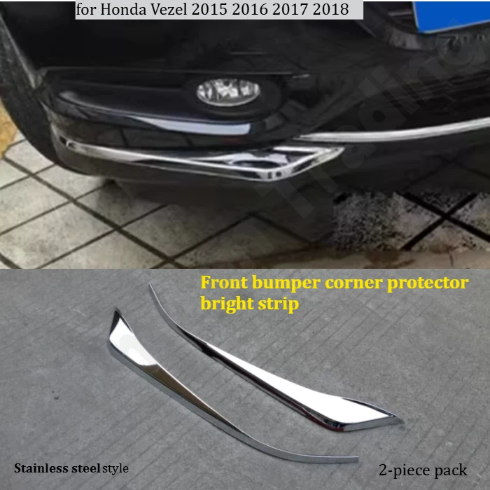 for Honda Vezel 2015~2022 Appearance modification accessories/rear window wiper light sticker/fog light frame light strip