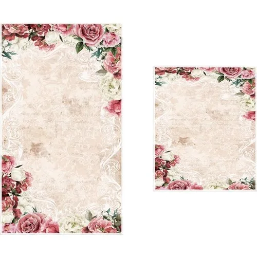 Land Of dowry Azalea 2'li Bath Mat Pad