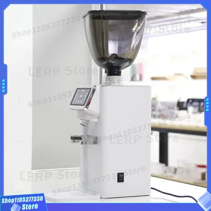 Wall Mounted Coffee Bean Storage Tank With Grinder Large Dispenser Hopper For Cafe Tea Shop Display Professional Container