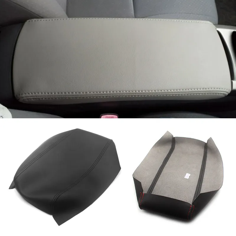 For Toyota Prius 2004 2005 2006 2007 2008 2009 Car Center Console Armrest Pad Lid Box Protective Cover Microfiber Leather Trim