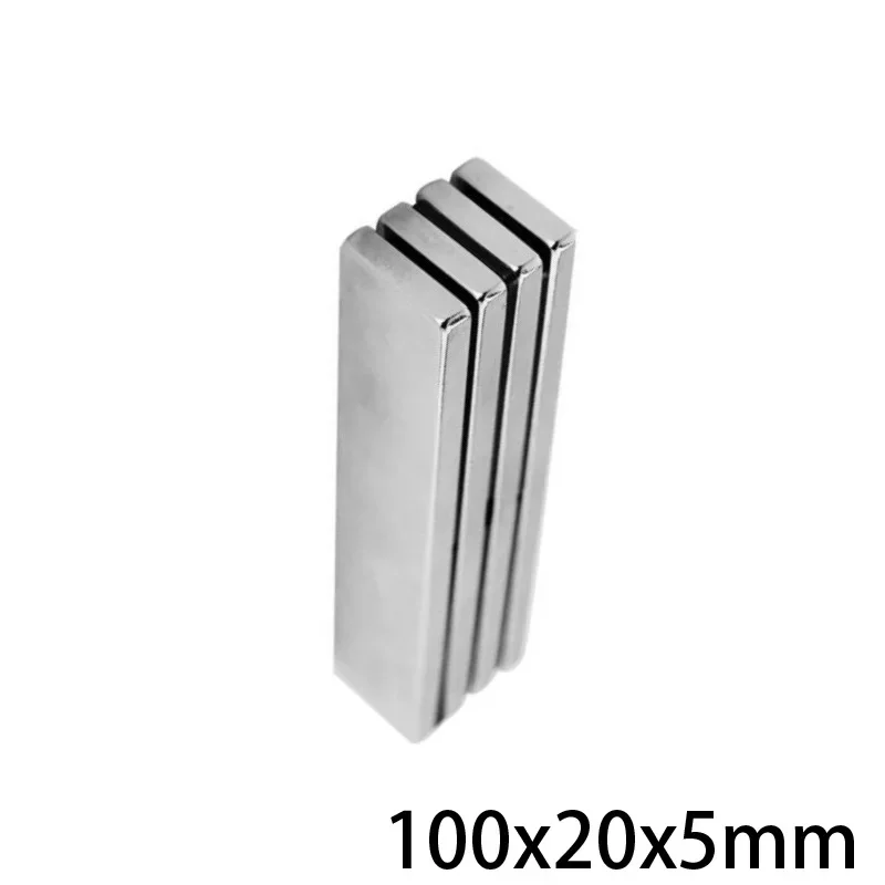 100x20x5 ストリップブロック長方形磁石 100x20x5mm 家庭用冷蔵庫、オフィス用 DIY100*20*5 ミリメートル