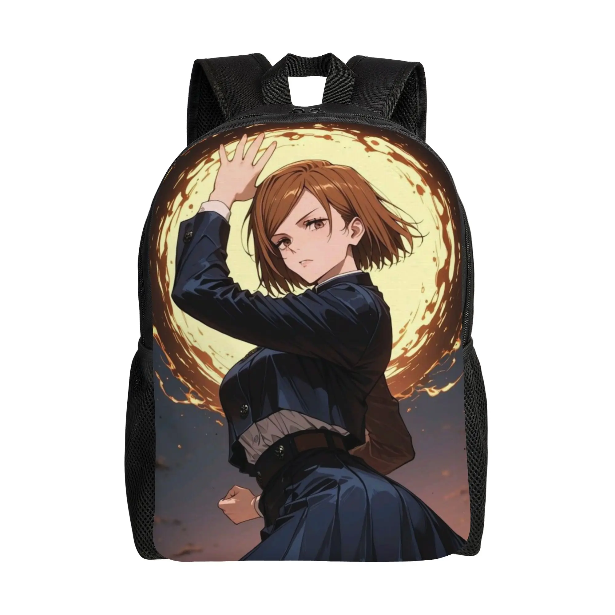 

Back to school season High Street Nobara Kugisaki (3) Schoolbag Jujutsu Kaisen Ladies Backpack