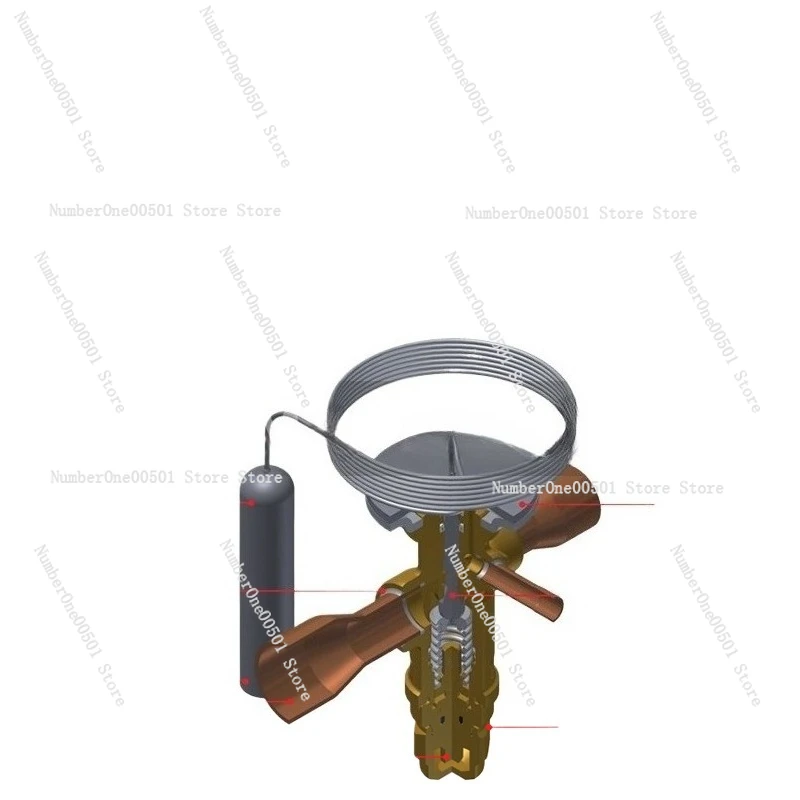 R410A Thermal Expansion Valve Replace TGEL3.5-4.5-6.5-9-13-15-19-23TR AC Heat Pump