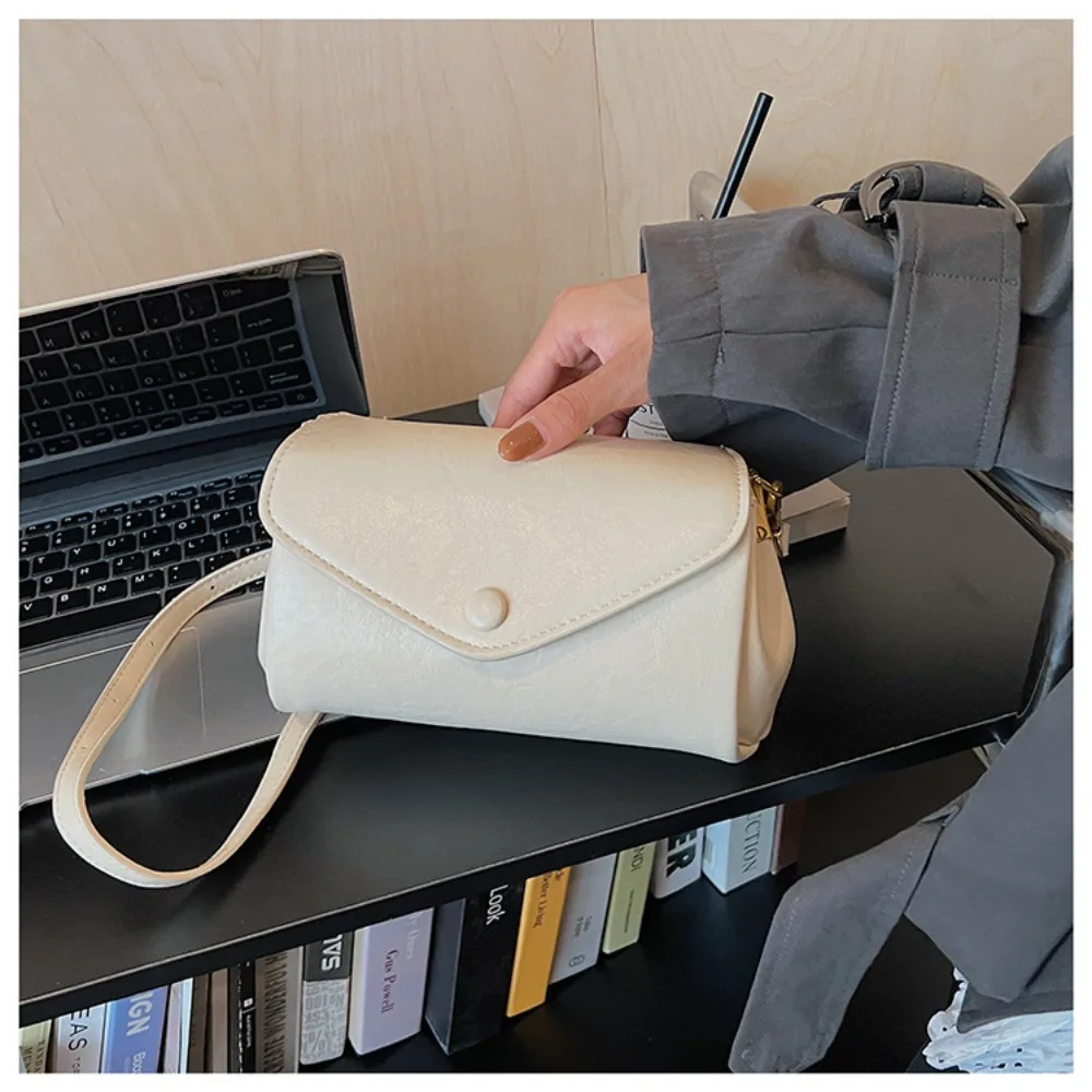 

Модная сумка через плечо из искусственной кожи, однотонная сумка-мессенджер с несколькими отделениями, многофункциональный женский кошелек для мобильного телефона