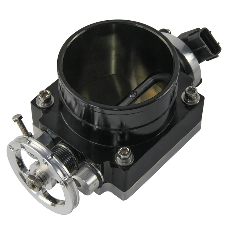 

90mm Reverse Throttle Body+TPS Fit For Toyota Supra 1JZGTE JZA70 2JZGTE JZA80 Blue /Silver / Black