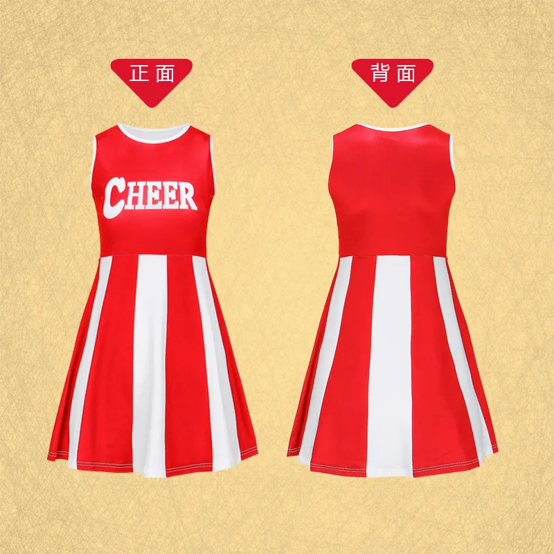 

Детский костюм для выступлений черлидинга, группа, гимнастика, студенческие игры, черлидинга, конкурс, юбка, сцена