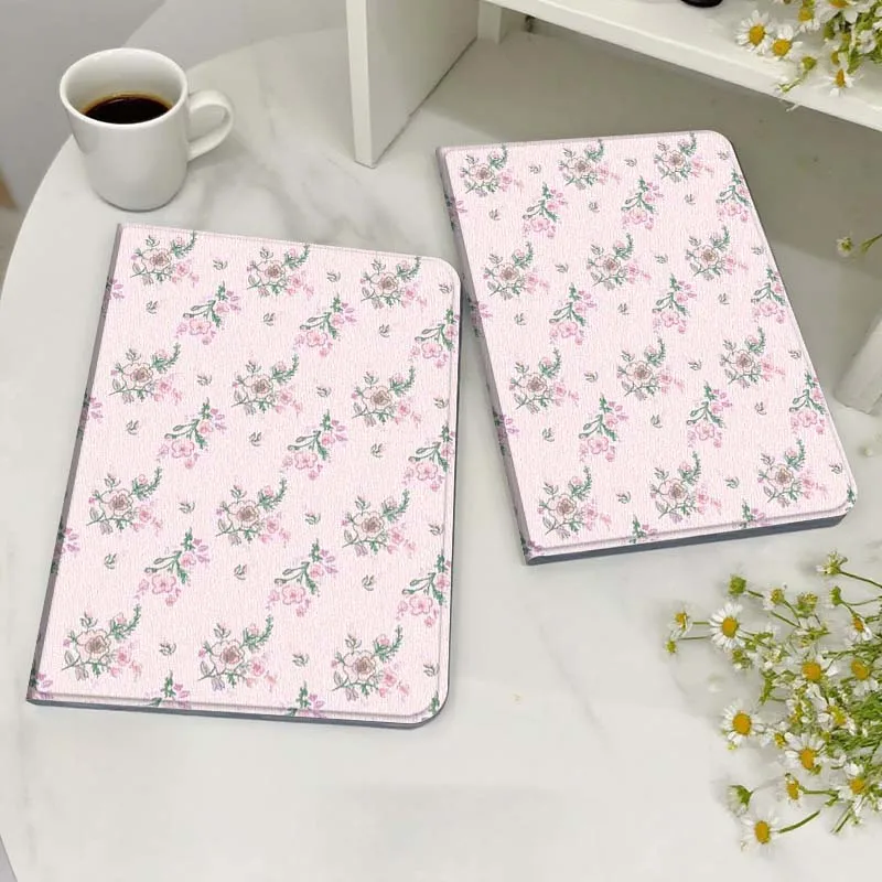 

Чехол для планшета Honor MagicPad MatePad M5 8 9 2 3 10 12 X V7 V8 X8 X9 V9 GT X9a GT2 S Air Pro с мультяшным синим цветочным узором