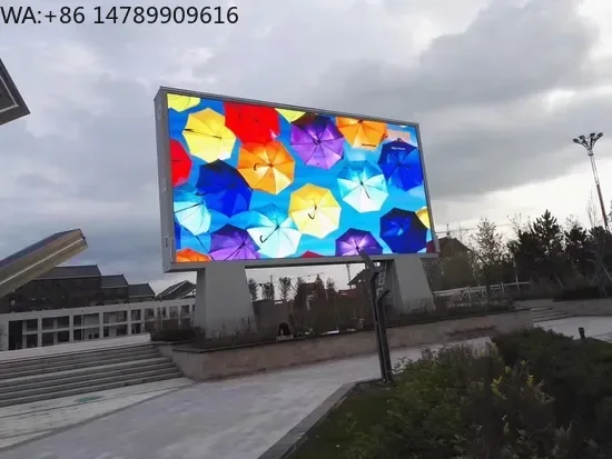 

Custom Weatherproof Outdoor LED Display500mm * 1000mm Market Fws Freight Cabinet Case Full-Color Screen Display