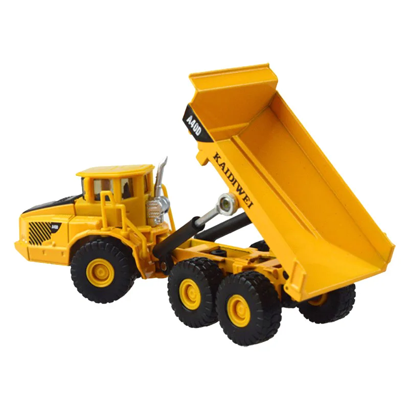 1/87 Dumper ribaltabile camion giocattolo modello di auto pressofuso metallo ingegneria camion veicolo collezione in miniatura regalo per bambini Kid Boys