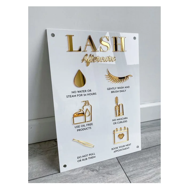 Customized Logo Nail Shape Sign Nail Care Nail Tech Aesthetics Sign For Beauty Salon Sign makeup lash shop sign