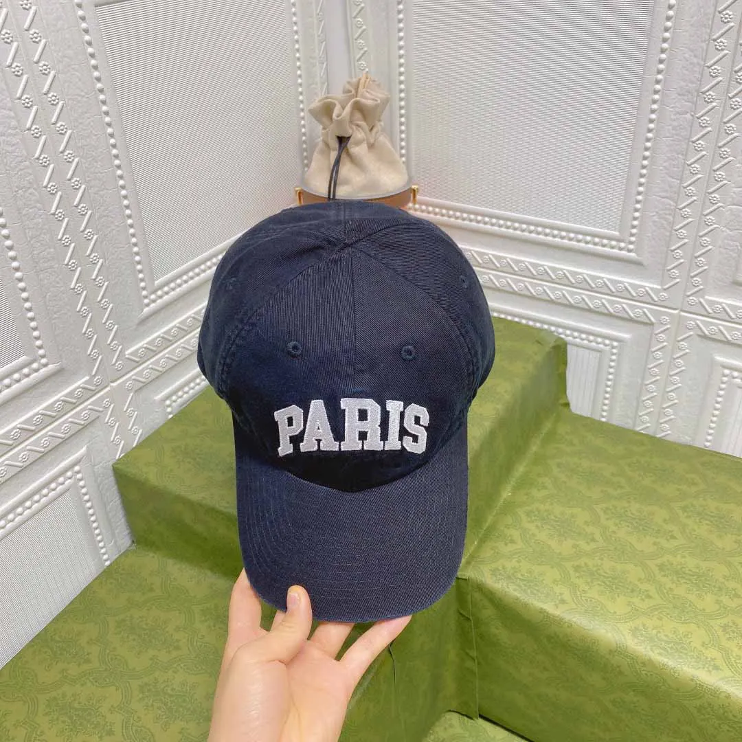 

Best Version 1:1 Luxury Paris Logo Embroidery Women Men Casual Caps Hats Men Streetwear Baseball Caps