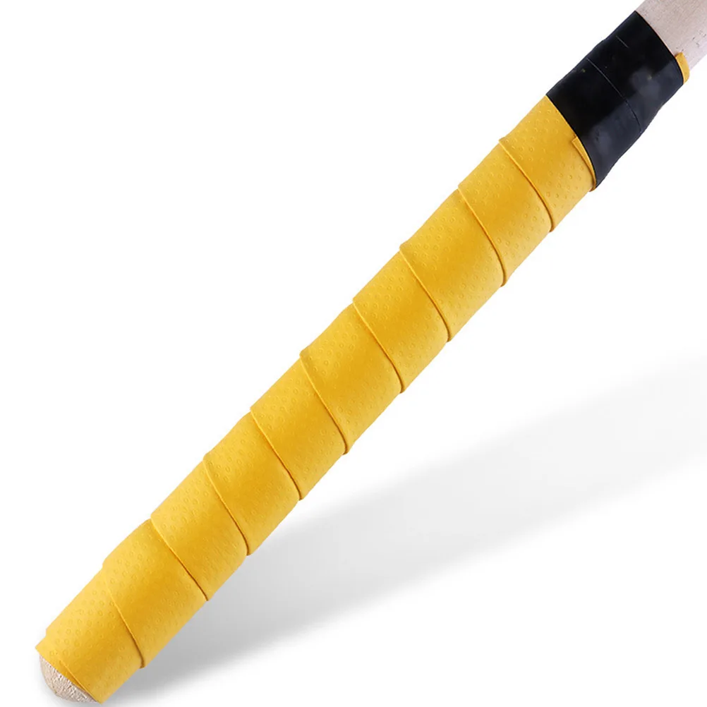 

2 Pcs Anti-slip Drumstick Belt Badminton Tape Twine Accessories Sweat-absorbent for Water Viscous Pu Non-slip Tapes Sports Grip