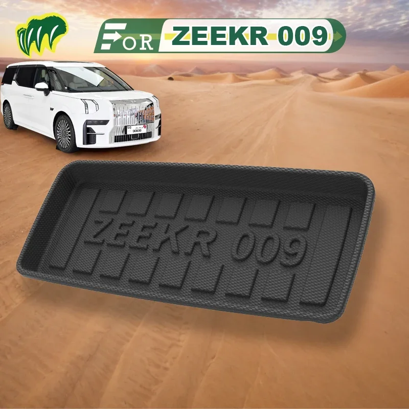 

For Geely ZEEKR 009 2022 Custom Fit Car Trunk Mat All Season Black Cargo Mat 3D Shaped Laser Measured Trunk Liners