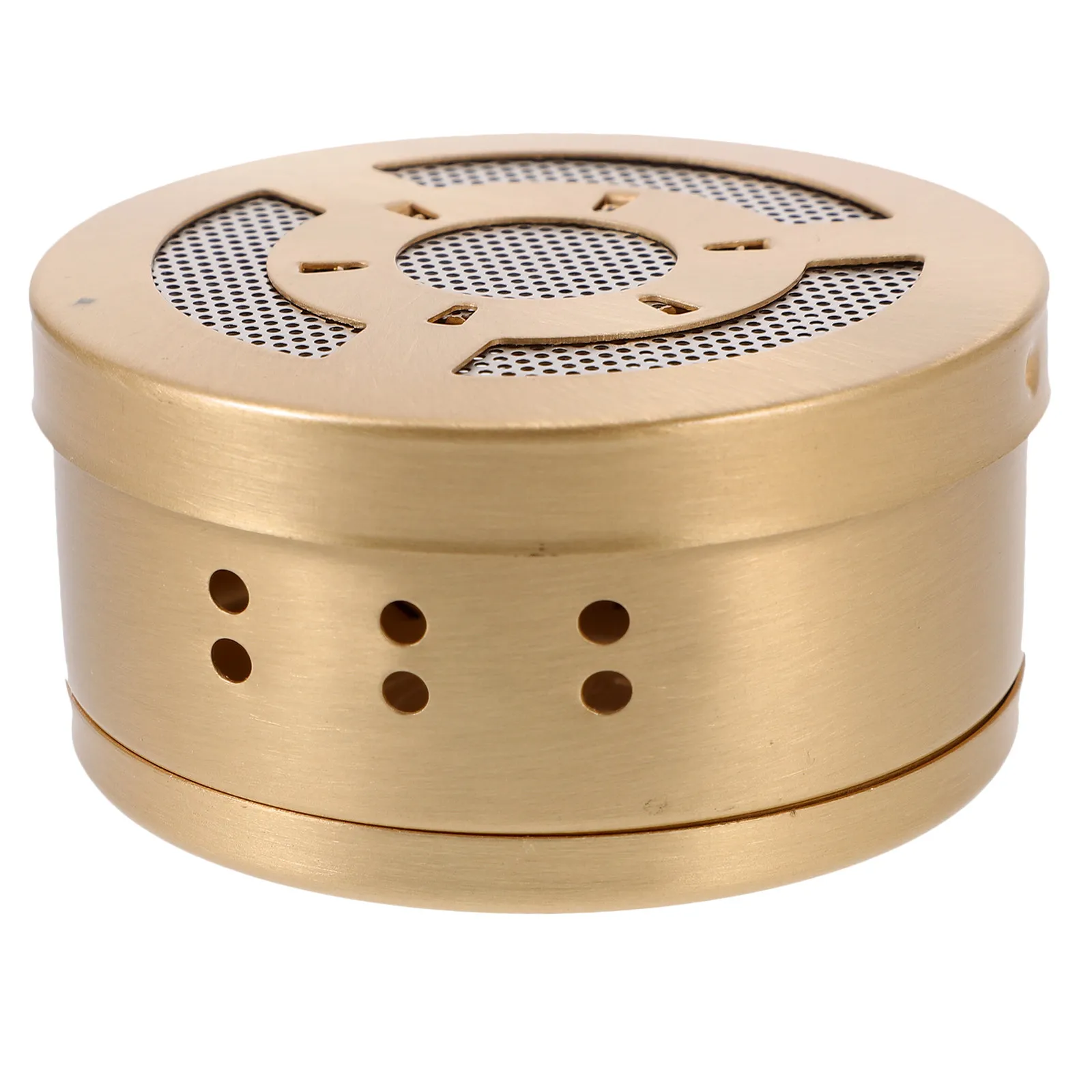 Copper Moxibustion Box Adjustable Temperature Control Portable Size for Elderly Pain Relief Moxa Heat Jar Cold Weather Care