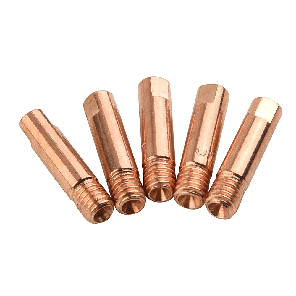 MB15AK Welding Contact Tips 0.6 - 1.2mm MIG Welder Torch Consumables M6 X 10pcs Herramientas Ferramentas Navaja Multimeter