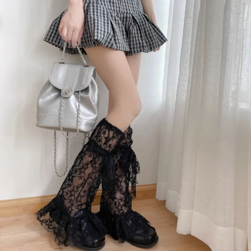 conjunto-de-2-pecas-de-polainas-de-renda-de-verao-para-menina-primavera-outono-com-acabamento-de-renda-jacquard-de-estrelas-meias-finas-estilo-slouchy-mangas-de-panturrilha-estilo-lolita
