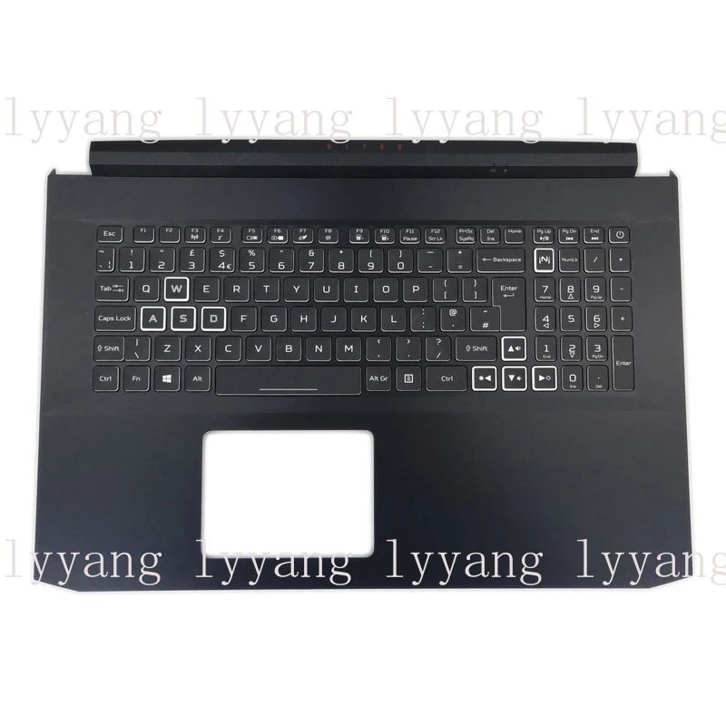 f  NEW For ACER NITRO AN517-52 GTX1660 RTX2060 KEYBOARD CASE ENGLISH UK