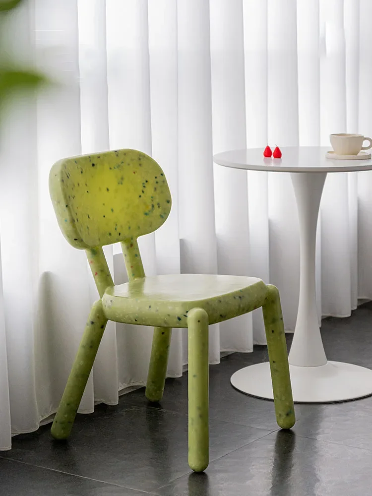 

Nordic Coffee Chairs Living Room Furniture Armchair Backrest Computer Chair Kitchen Dining Chairs Creative Bedroom Makeup Chair
