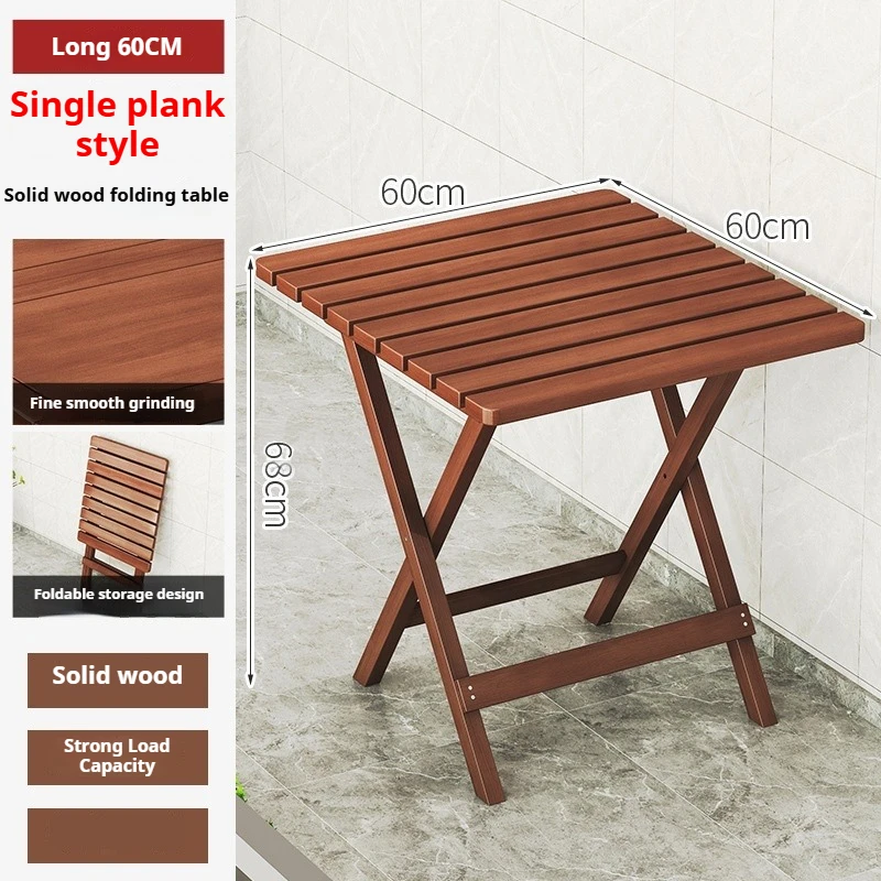 Outdoor Furniture Exhibition - Petite table à manger en bois
