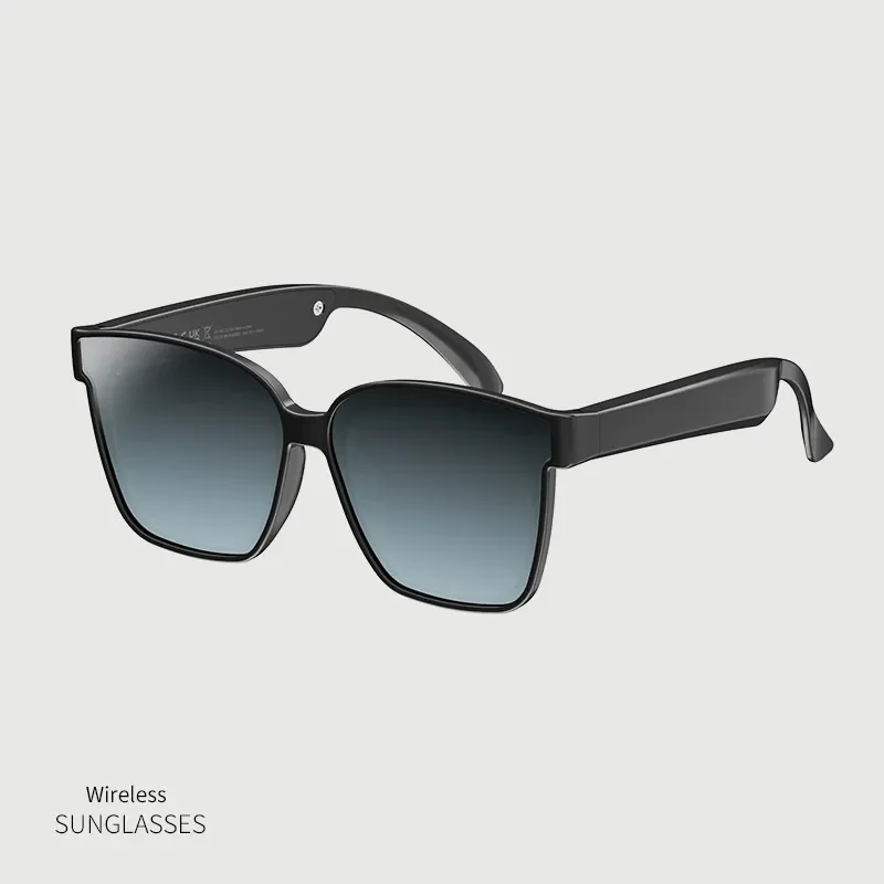 Smart Bluetooth Audio Sunglasses for Men Women Wireless Open Ear Music Glasses Anti Blue Light Driving Sports Headphones