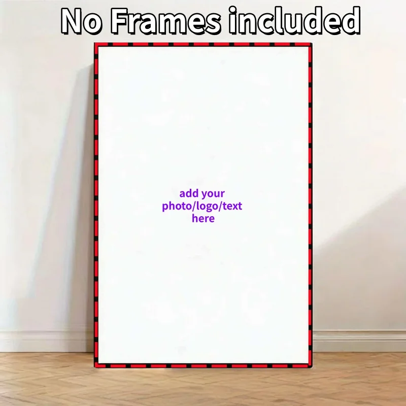 Custom Photo Canvas Painting, HD Print Your Own Picture on Canvas, Personalized Upload Image Wall Art, Unframed