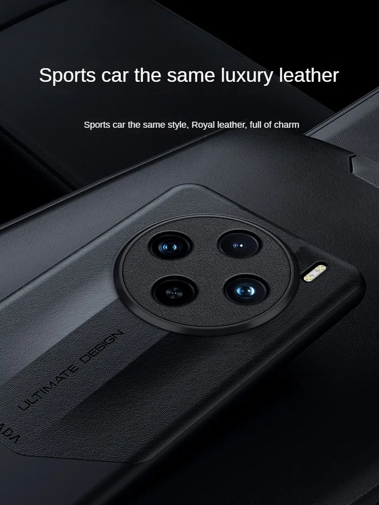 Business seconds change Case for VIVO X100 Pro Case SULADA PC leather anti-fall stitching pattern for VIVO X100 leather case.