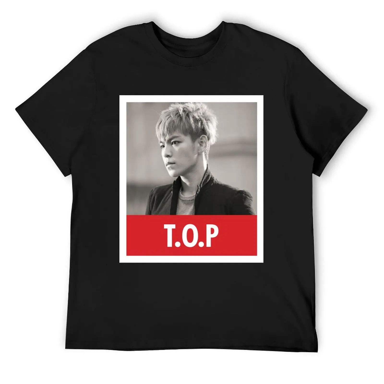 

BIGBANG - T.O.P T-Shirt custom shirt customs anime clothes customizeds t shirt for men