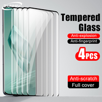4Pcs full cover Glass smartphone for Oneplus 12 11 screen protector for Oneplus 10 9 8 Pro ACE 2 tempered glass protective film