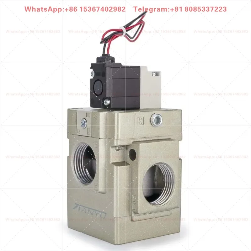 VG342 Pneumatic Vacuum Solenoid Valve VG342R-5G/4G/3G-04A/06A/10A Lead Type Two Position Tee