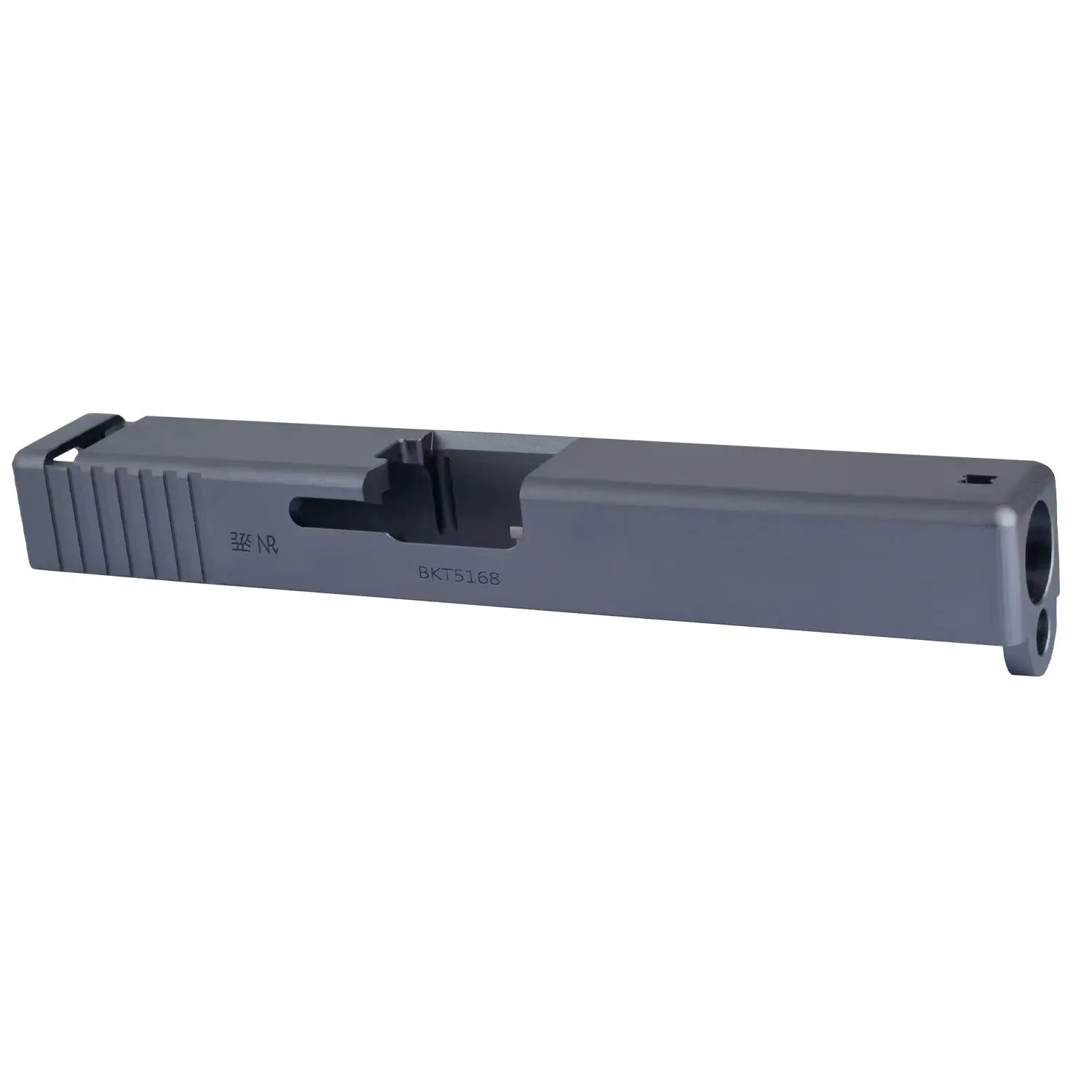 Glock G17 aluminum upper barrel, gray, black, outdoor sports equipment accessories