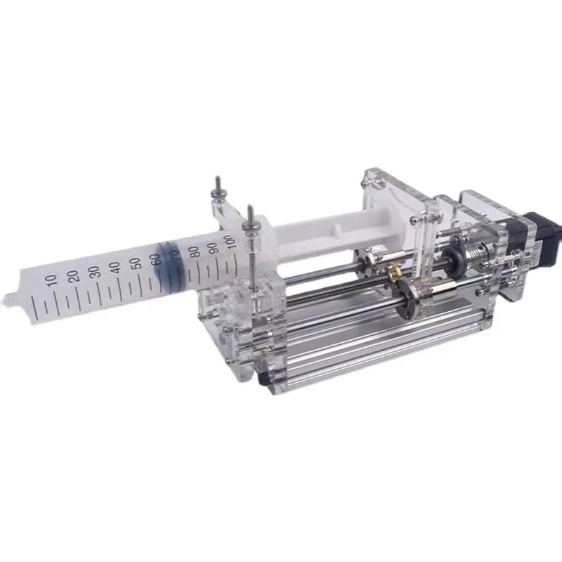 1-150ML Laboratory Micro Syringe Pump Desktop Precision Electric Injection Pump Propel Pump Liquid Glue Dispenser DC 12V