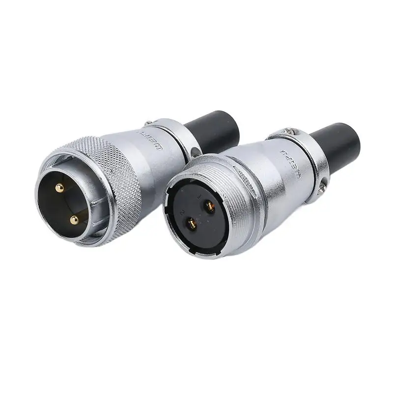 WEIPU WS28 TQ+ZQ Welding Wire Connector M28 Waterproof Soldering Electrical Cable Connectors 2 4 7 8 9 12 16 17 20 24 26 35Pin