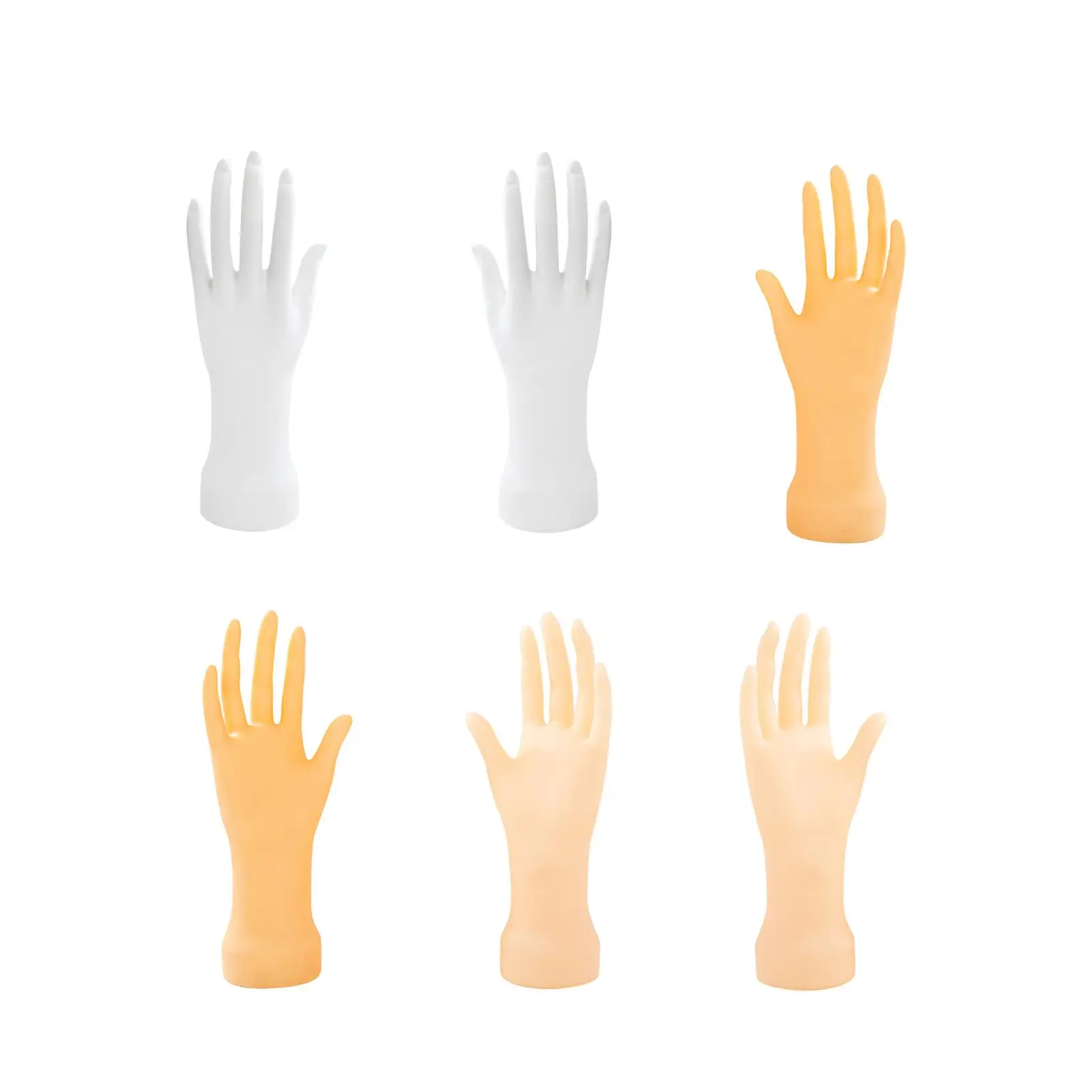Female Mannequin Hand, Hand Rings Display Stand Jewelry Organizer Bracelet Bangle Necklace Holder for Hand Chain, Glove