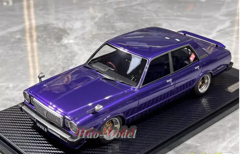 IG 1/18 For Toyota MarkⅡ Sedan Grande MX41 Resin Diecast Model Car Simulation Toys Boys Birthday Gifts Hobby Display Collection