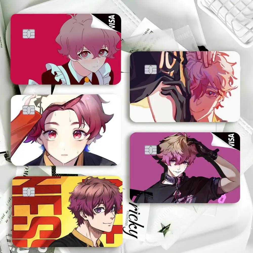 Anime Alexis-S Ness Con Merch Waterproof Film Skin Cover Credit Card Stickers Debit Front Bank Bus
