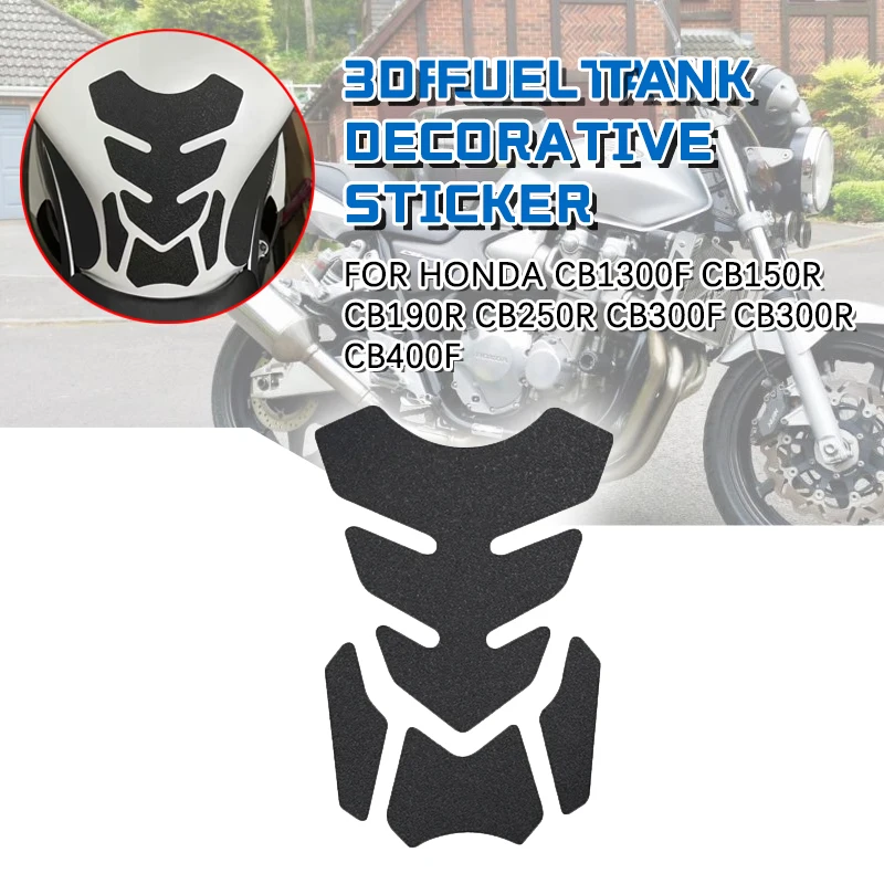 FOR HONDA CB1300F CB150R CB190R CB250 CB250R CB300F CB300R CB400F Tank Pad Protector Sticker Side Fuel Gas Knee Grip Traction