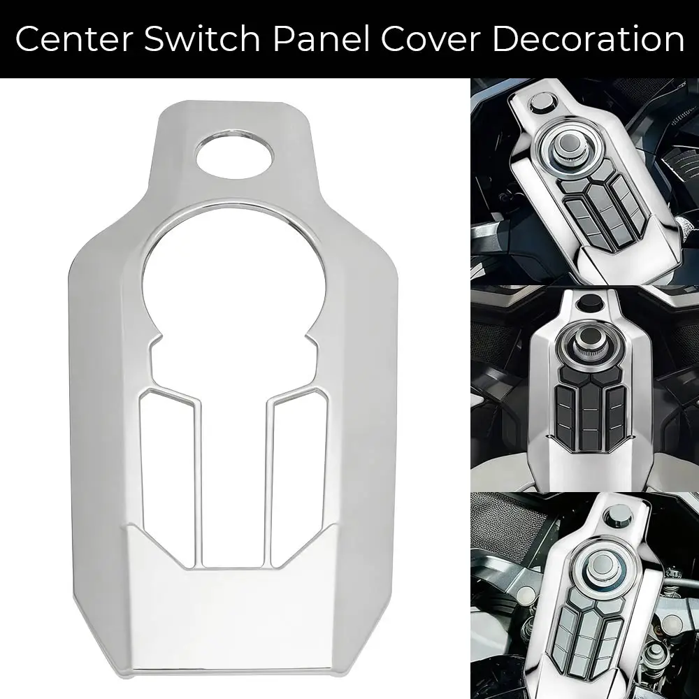 

Motorcycle 1PCS Part Center Console Switch Panel Cover Trim ABS Plastic For Honda Gold Wing Tour Airbag DCT Wing DCT 2018-2025